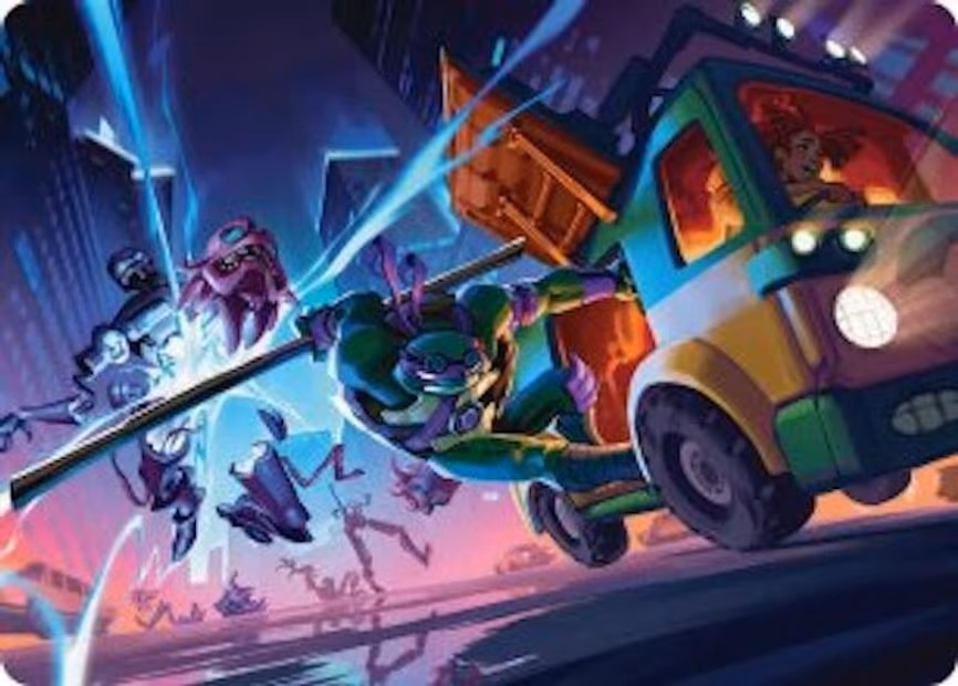 Donatello, Rad Scientist Art Card