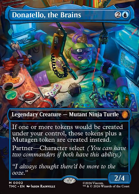 Donatello, the Brains