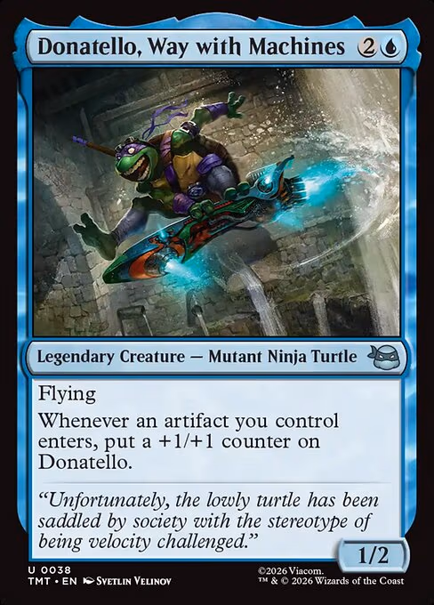 Donatello, Way with Machines
