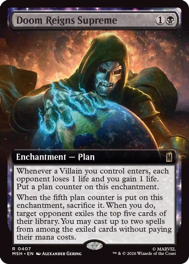 Doom Reigns Supreme - R (407)