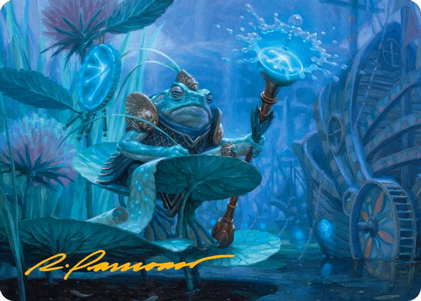 Dour Port-Mage Art Card