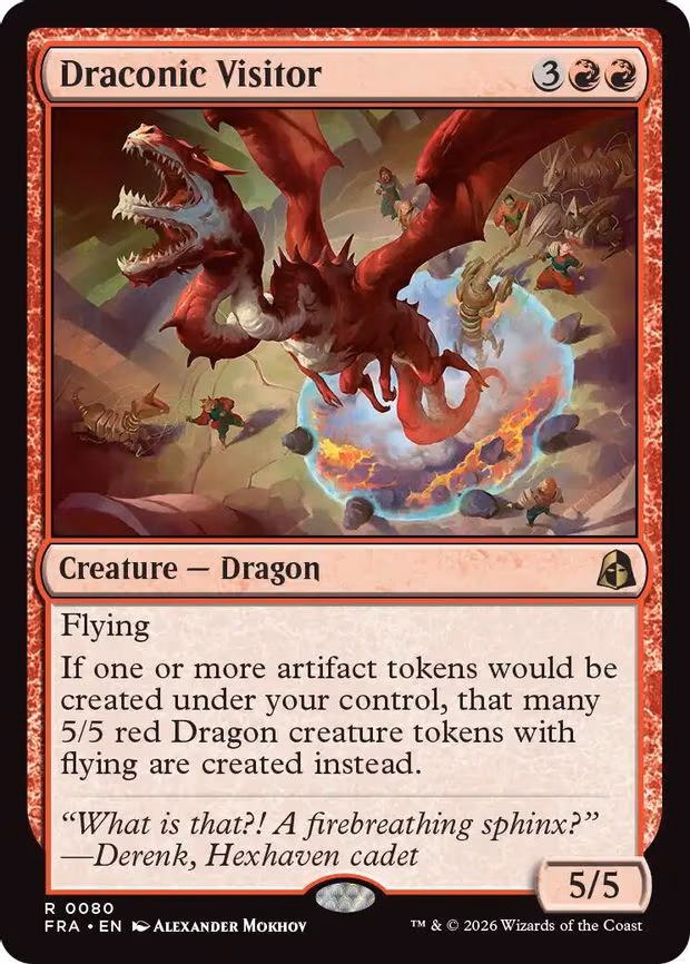 Draconic Visitor - R (80)