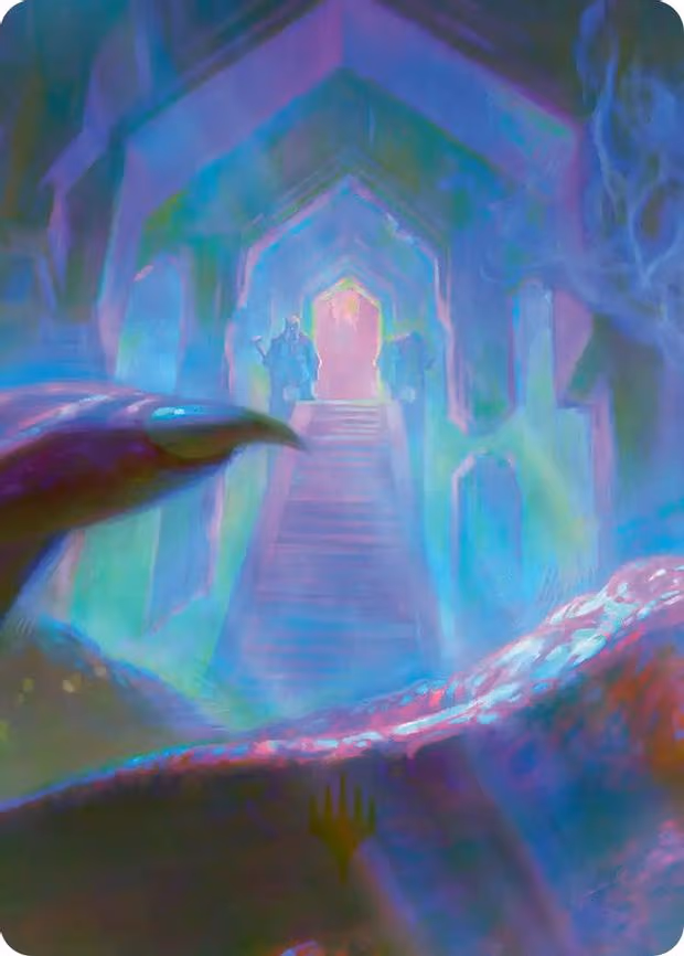 Dragon-Cursed Halls Art Card - S (8)