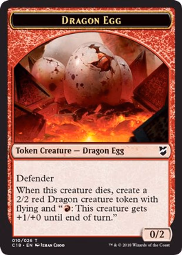 Dragon Egg // Dragon Double-Sided Token