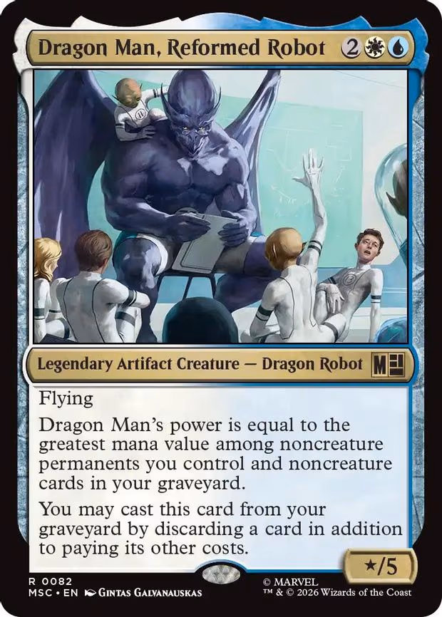 Dragon Man, Reformed Robot - R (82)