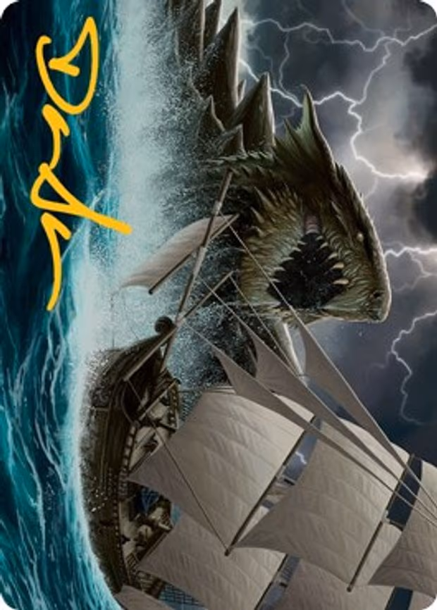 Dragon Turtle Art Card