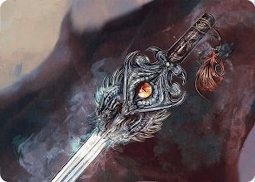 Dragonfire Blade Art Card