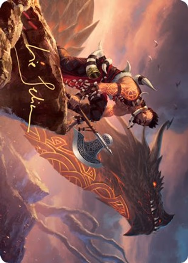 Dragonkin Berserker Art Card