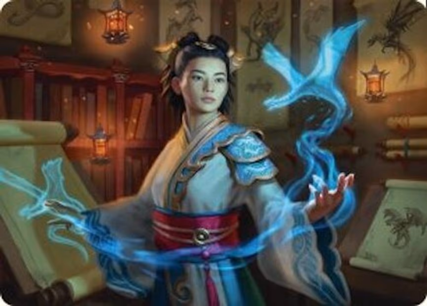Dragonologist Art Card