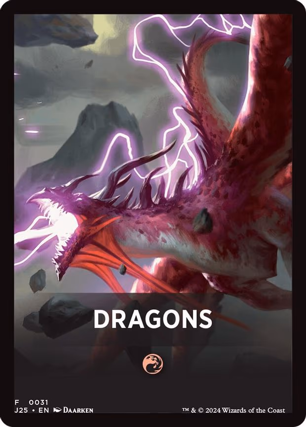 Dragons Theme Card