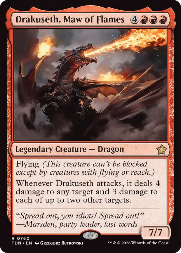 Drakuseth, Maw of Flames - R (760)