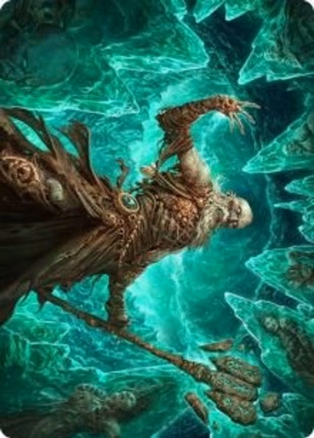 Draugr Necromancer Art Card