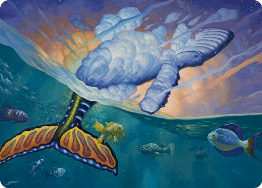Dreamtide Whale Art Card