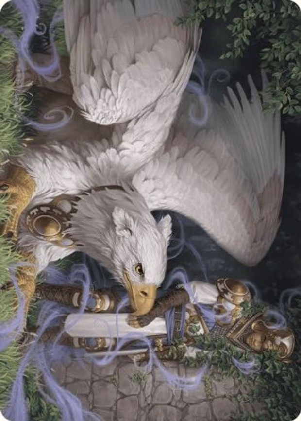 Dutiful Griffin Art Card
