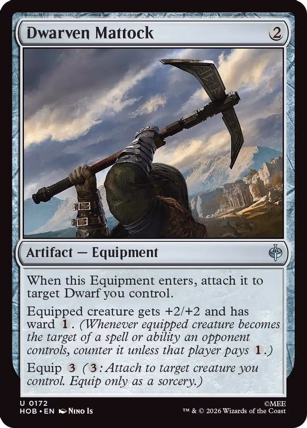 Dwarven Mattock - U (172)