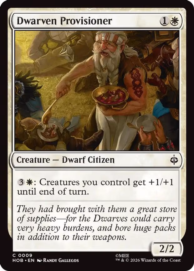 Dwarven Provisioner - C (9)