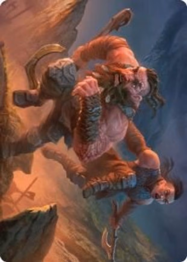 Dwarven Reinforcements Art Card
