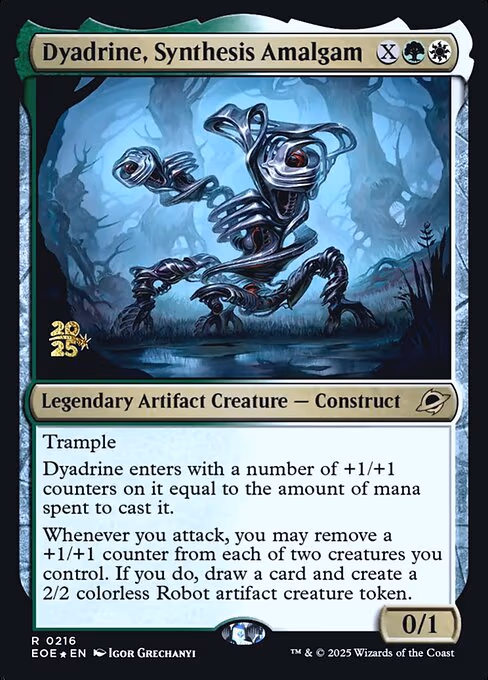 Dyadrine, Synthesis Amalgam