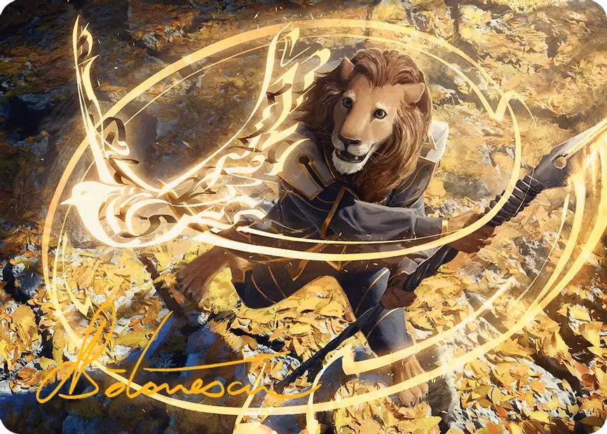 Eager Glyphmage Art Card