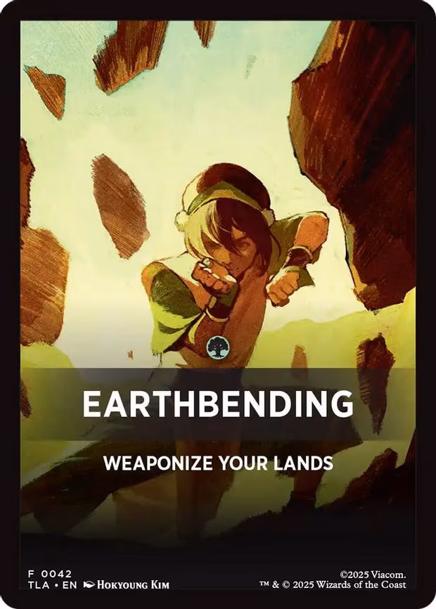 Earthbending Theme Card