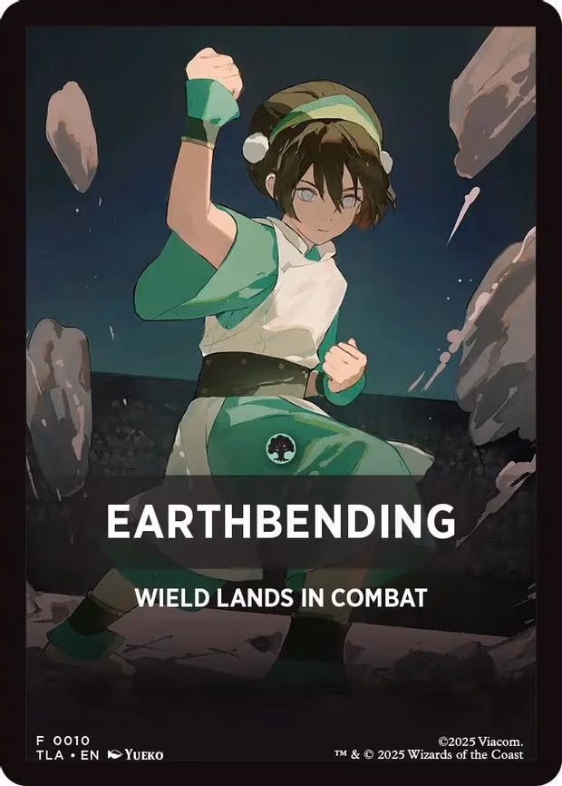 Earthbending Theme Card