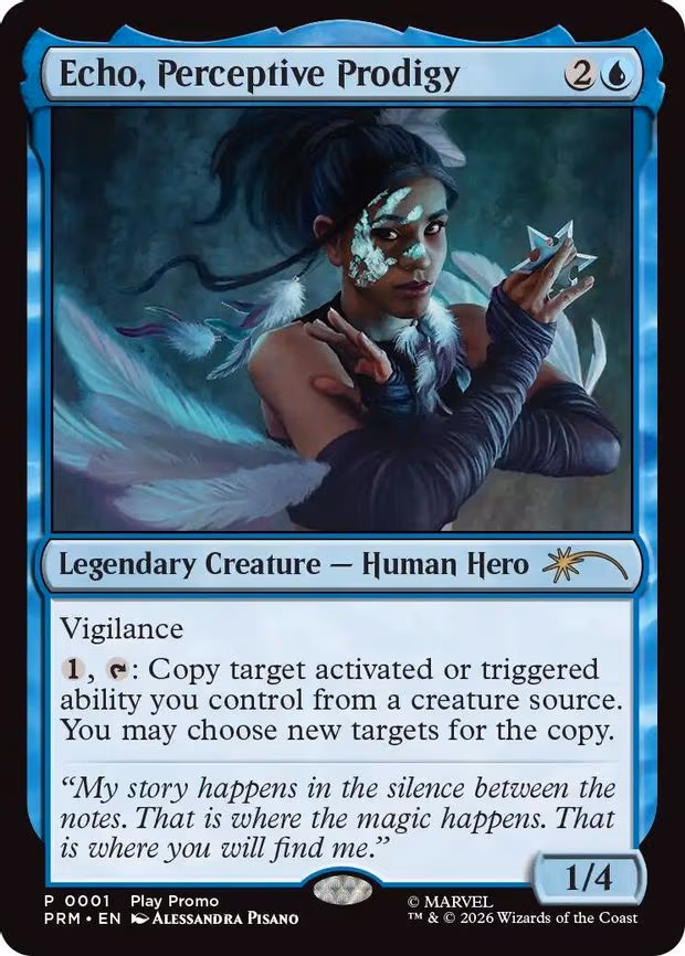 Echo, Perceptive Prodigy