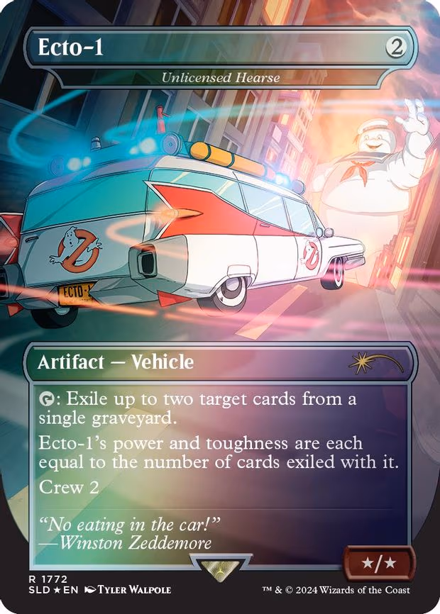 Ecto-1 - Unlicensed Hearse