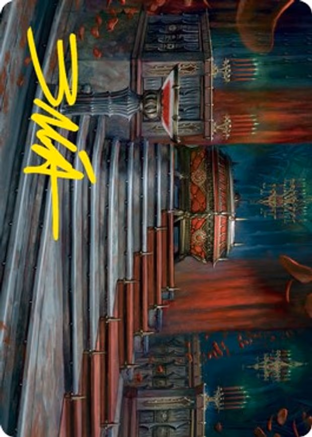 Edgar Markov's Coffin Art Card