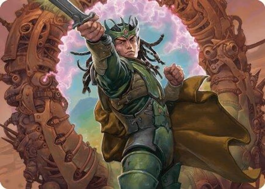 Eladamri, Korvecdal Art Card