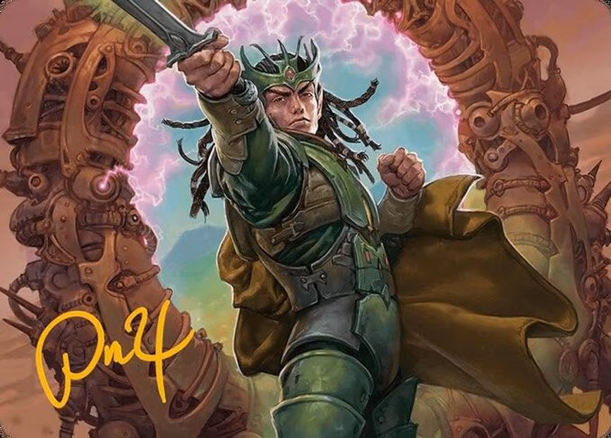 Eladamri, Korvecdal Art Card