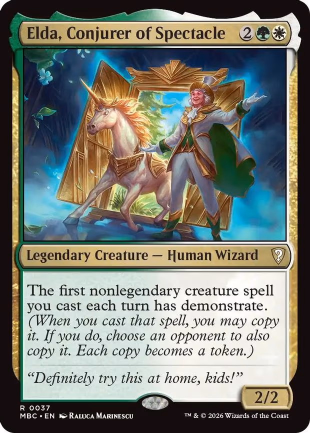 Elda, Conjurer of Spectacle - R (37)