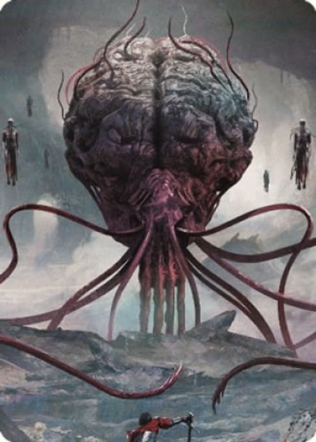 Elder Brain Art Card