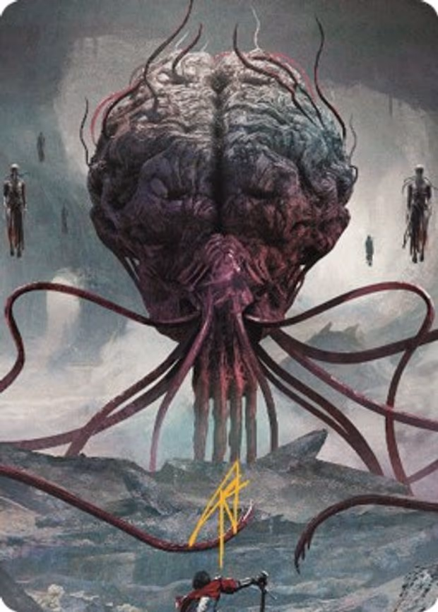 Elder Brain Art Card