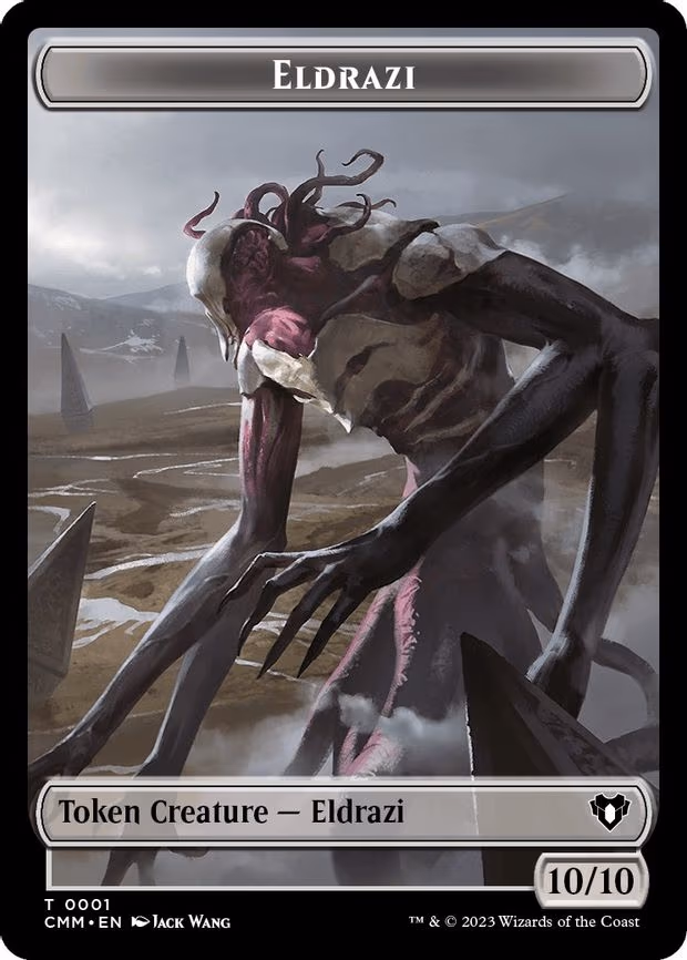 Eldrazi // Elemental (0025) Double-Sided Token - T (1 // 25)