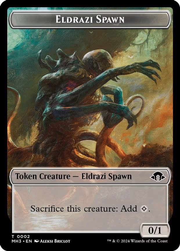 Eldrazi Spawn // Spellgorger Weird Double-Sided Token