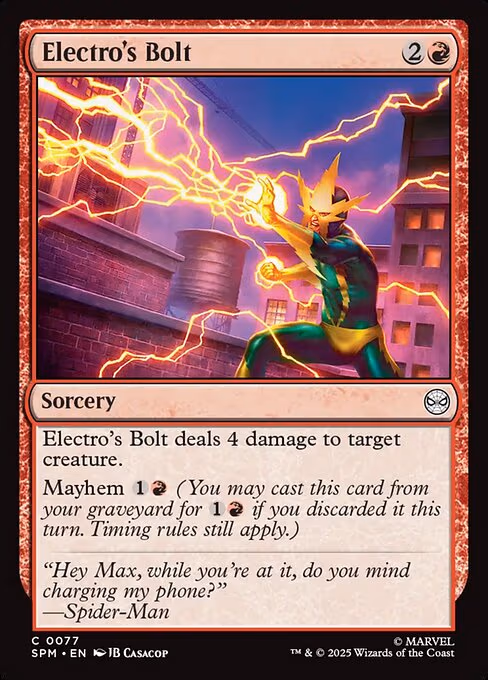 Electro's Bolt