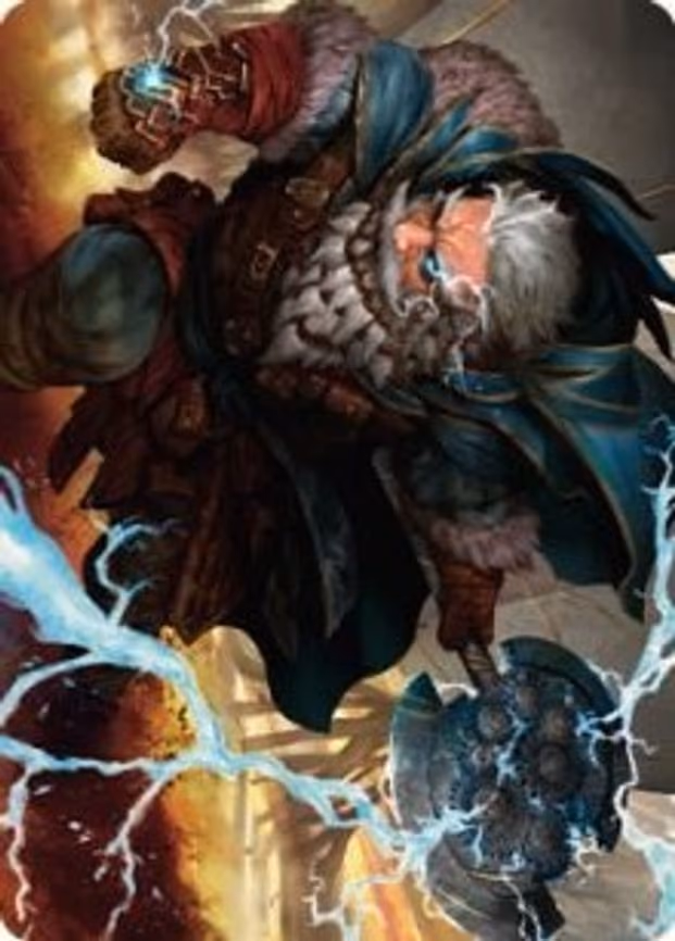 Electrostatic Infantry Art Card