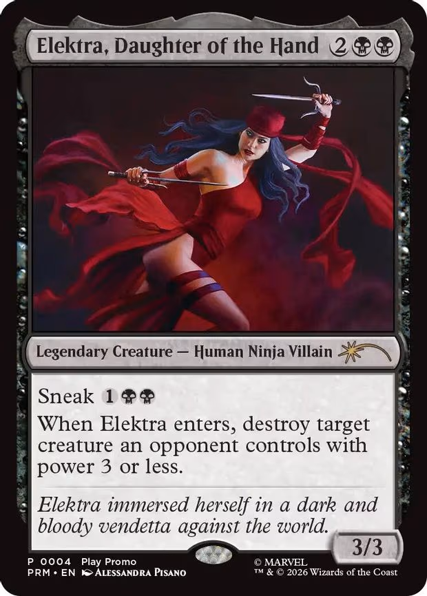 Elektra, Daughter of the Hand