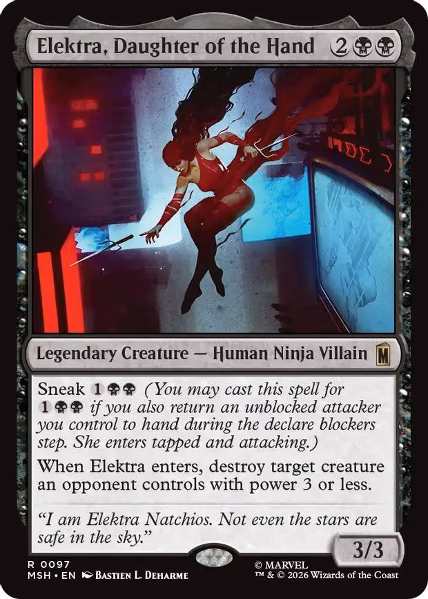 Elektra, Daughter of the Hand