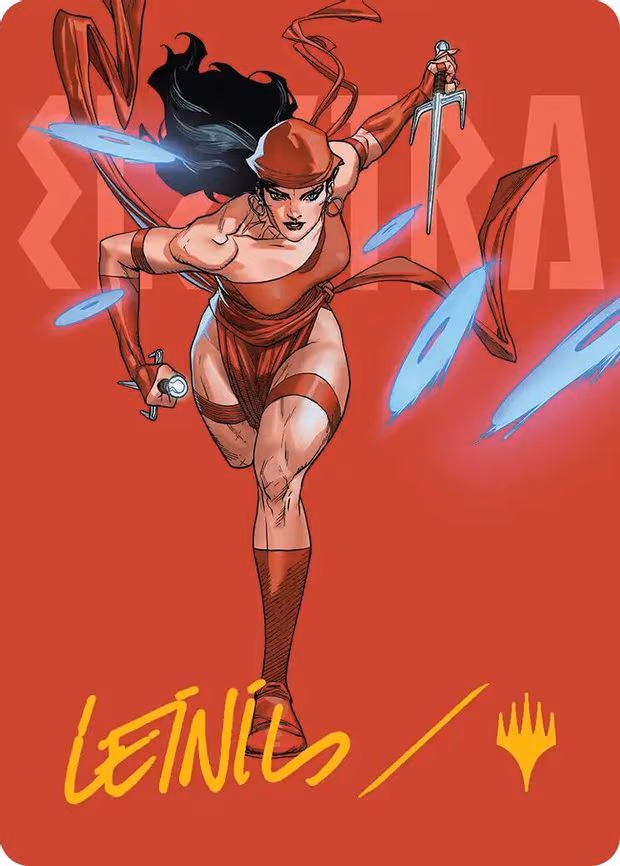 Elektra, Daughter of the Hand Art Card - S (25)
