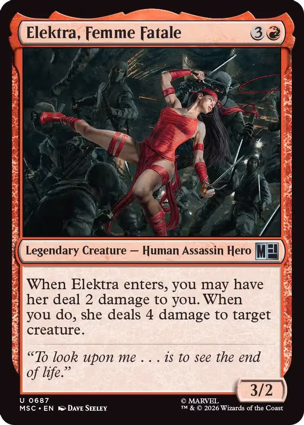 Elektra, Femme Fatale - U (687)