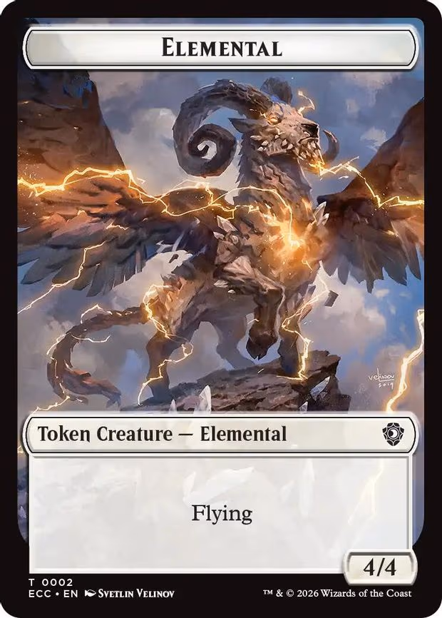 Elemental (0002) // Plant Double-Sided Token