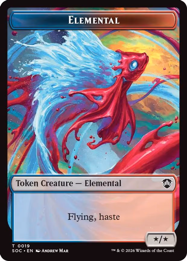 Elemental (0019) // Copy Double-Sided Token