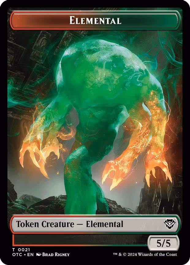 Elemental (0021) // Angel Double-Sided Token