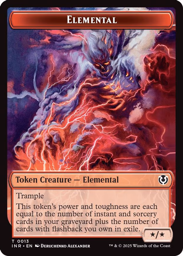 Elemental // Human (0014) Double-Sided Token