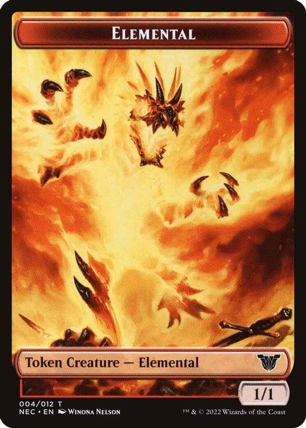 Elemental // Spirit (009) Double-Sided Token