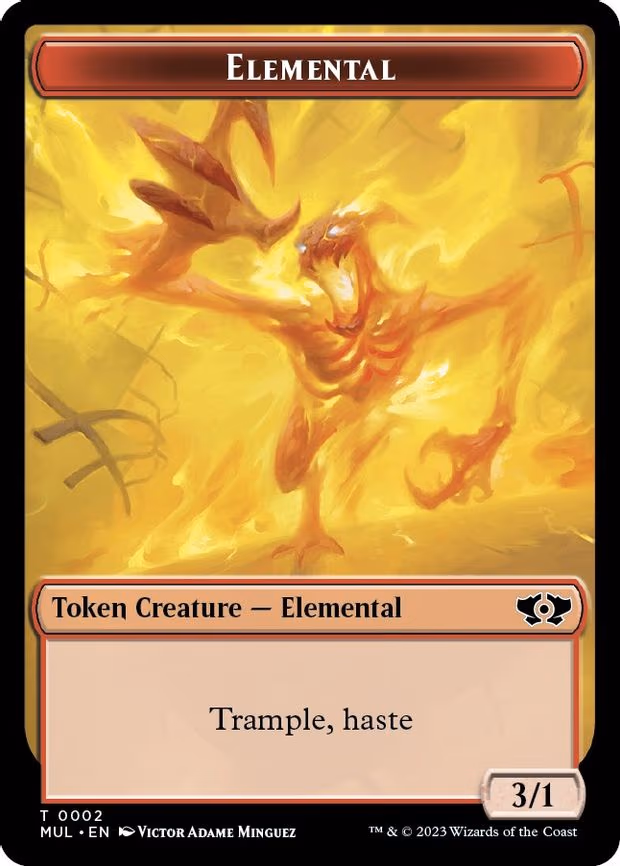 Elemental Token - T (2)