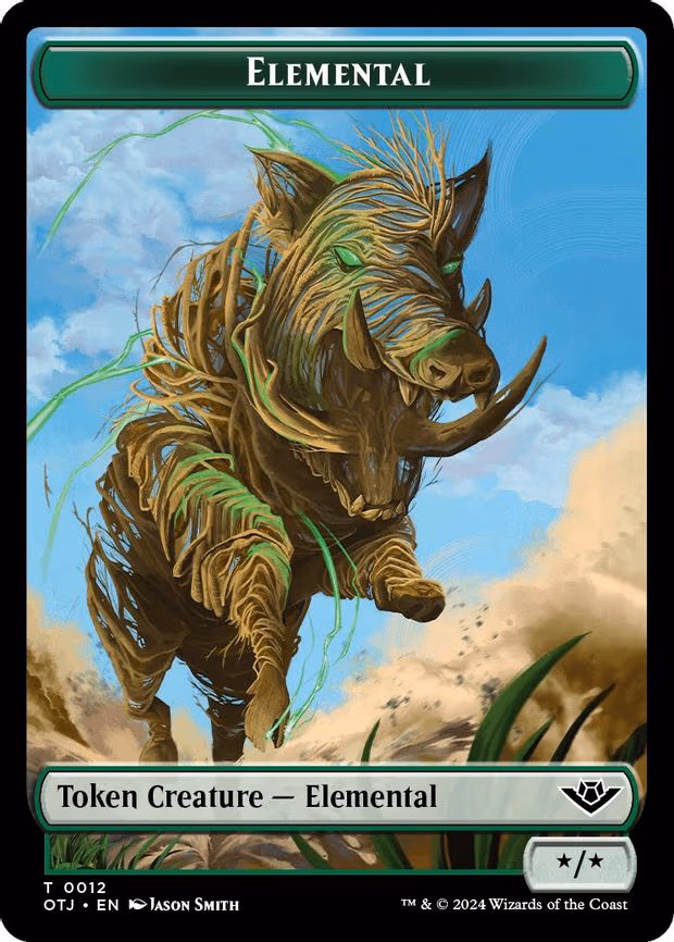 Elemental Token - T (12)