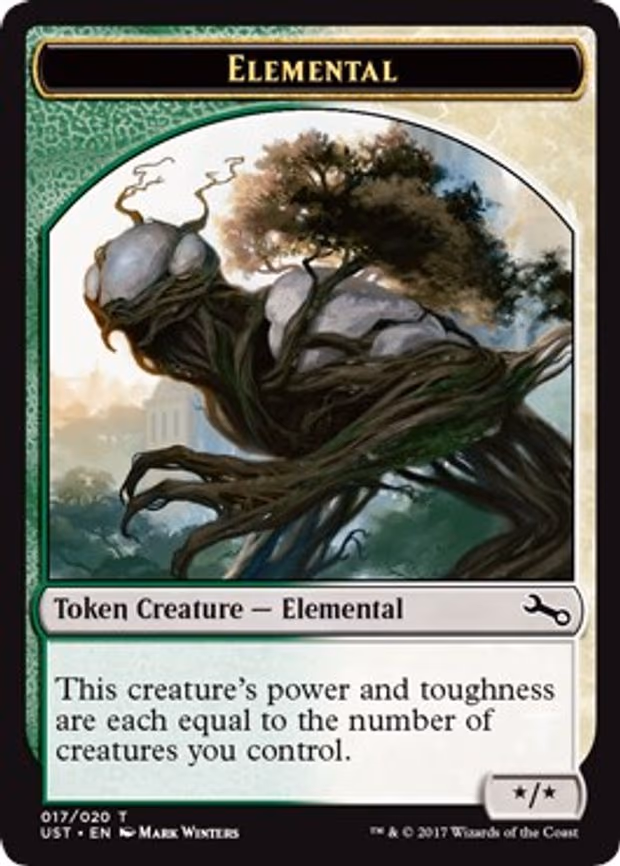Elemental Token - T (17)