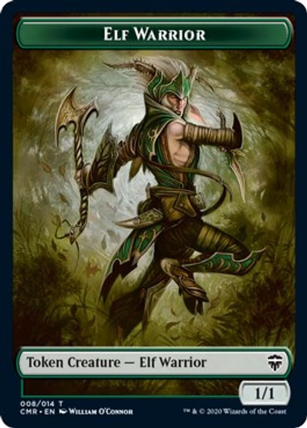 Elf Warrior // The Monarch Double-Sided Token